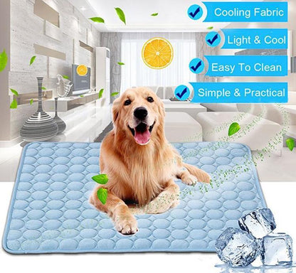 Cool-touch pet mat