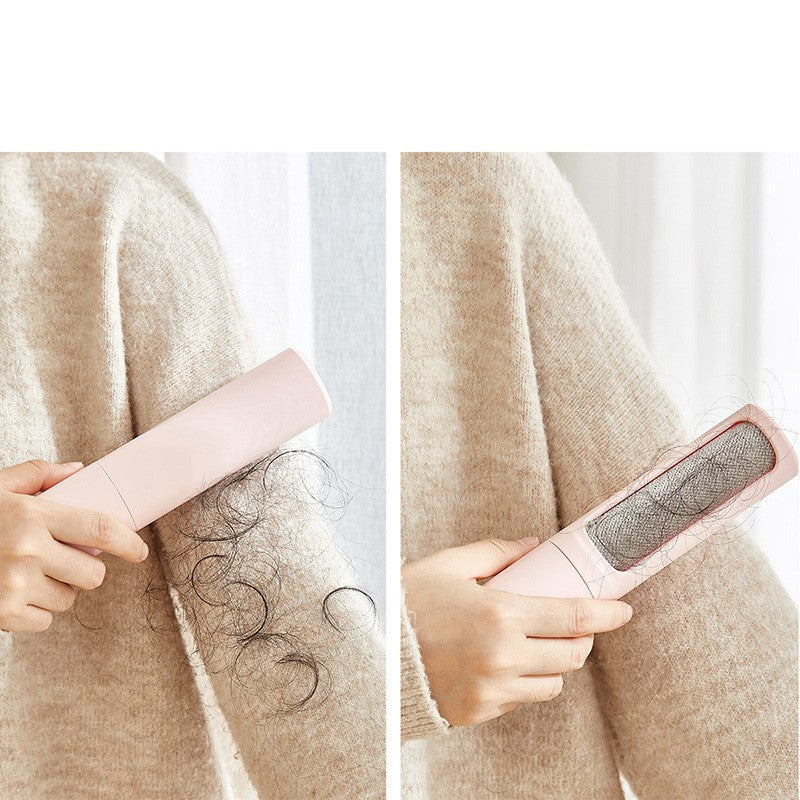 Reusable pet hair remover roller