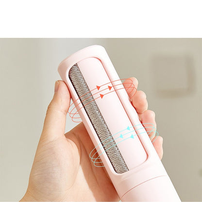Reusable pet hair remover roller