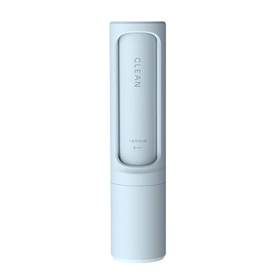 Reusable pet hair remover roller in blue