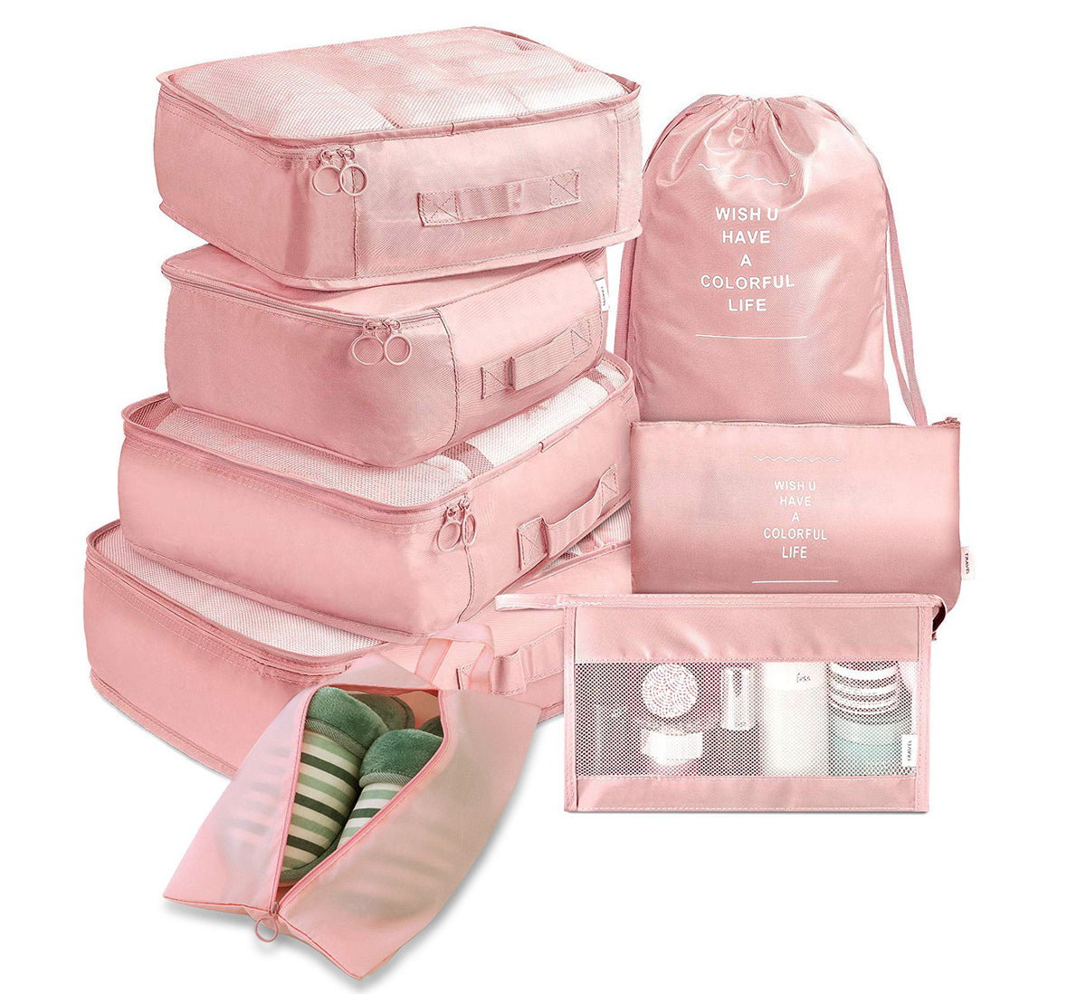 Packing Cubes, 8-Piece Set