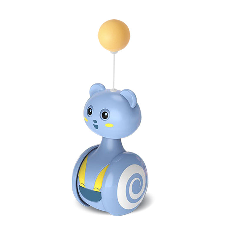 Cat Tumbler Toy with Feather or Ball