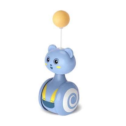 Cat Tumbler Toy with Feather or Ball