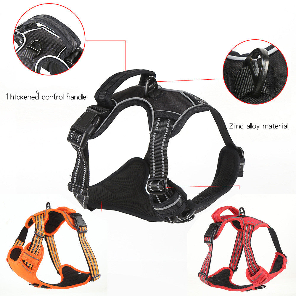 Reflective Padded Dog Harness
