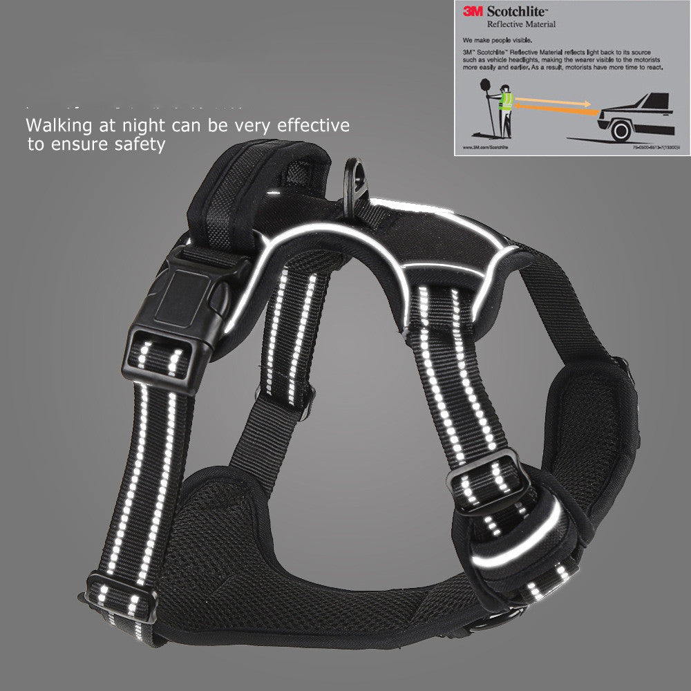 Reflective Padded Dog Harness