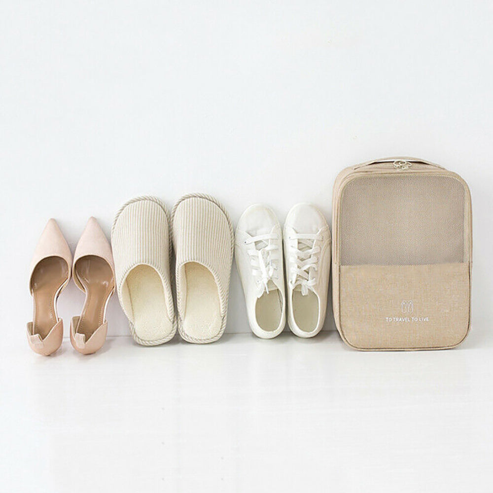 Travel Shoe Bag for Suitcase Handle
