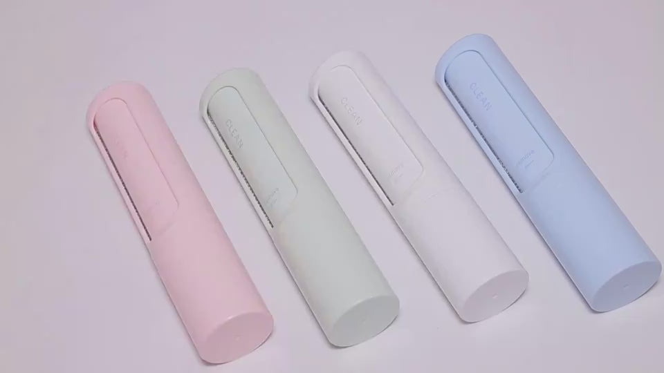 Removing pet hair from fabric with the roller