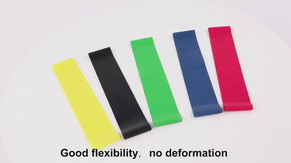 Exercise demo with a flat resistance band